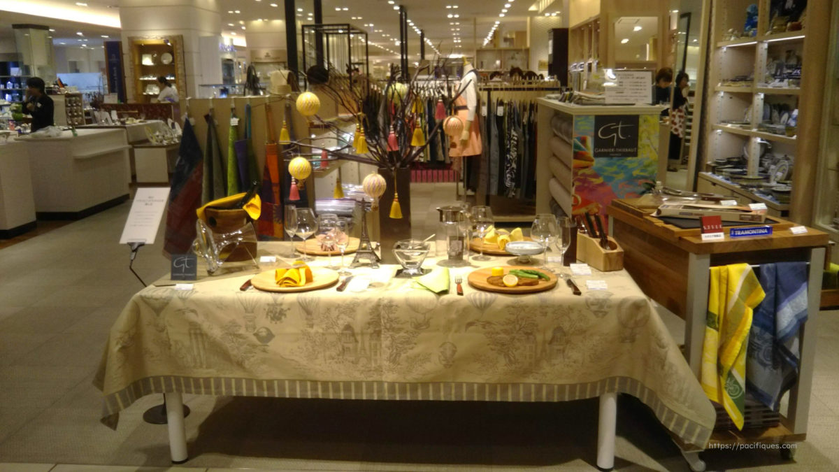 ガルニエ・ティエボー(Garnier Thiebaut)阪急うめだ201809-1