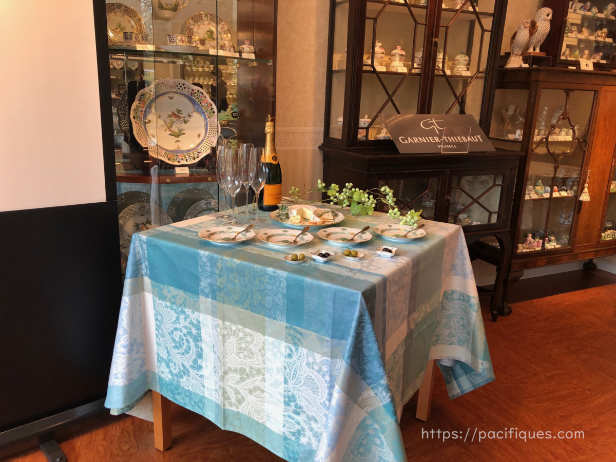 ガルニエ・ティエボー(Garnier Thiebaut)クラブヘレンドジャパンイベントミルダンテル(ターコイズ)