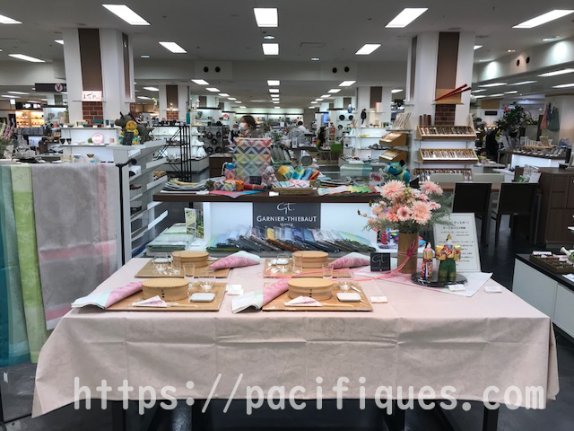 ガルニエ・ティエボー(GarnierThiebaut)京都髙島屋ミルシャルムピンク