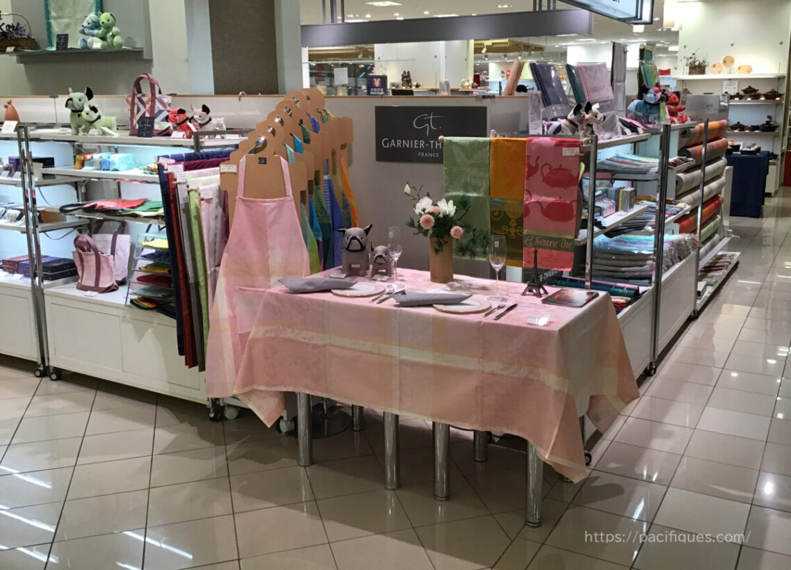 Garnier Thiebaut ガルニエ・ティエボー大阪高島屋ミルダンテルローズ