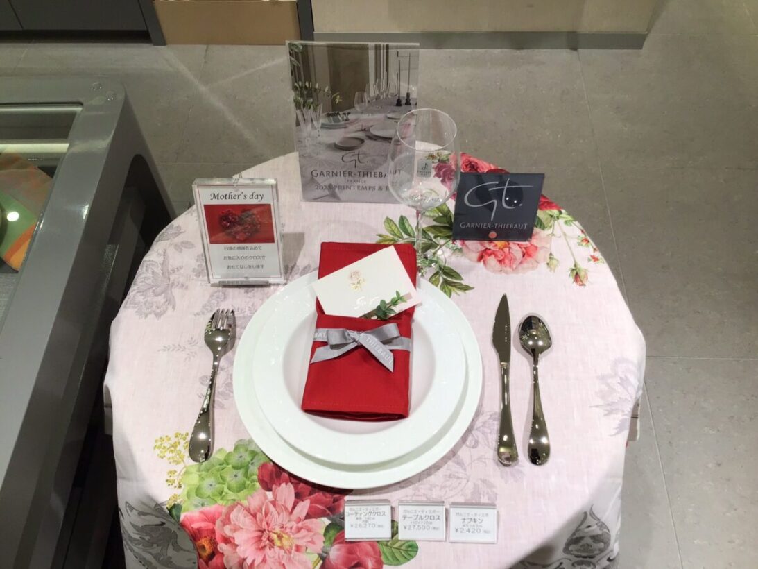 Garnier Thiebaut ガルニエ・ティエボー 銀座三越 バンケットフローラル(ホワイト)