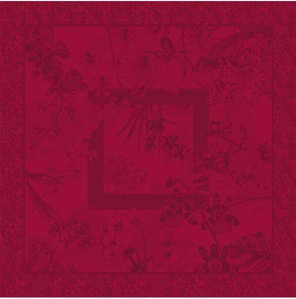 Garnier Thiebaut ガルニエ・ティエボー　銀座三越　オーキッド/ボルドー