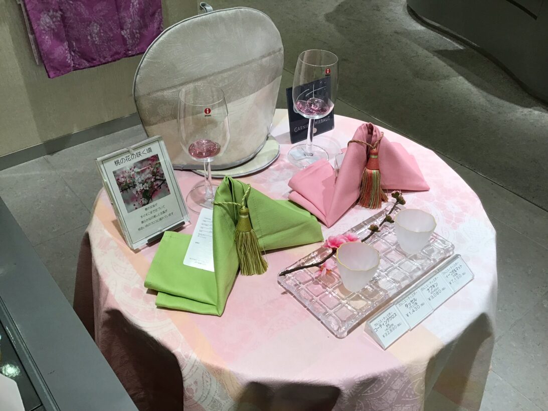 Garnier Thiebaut ガルニエ・ティエボー 銀座三越 ミルダンテルローズ