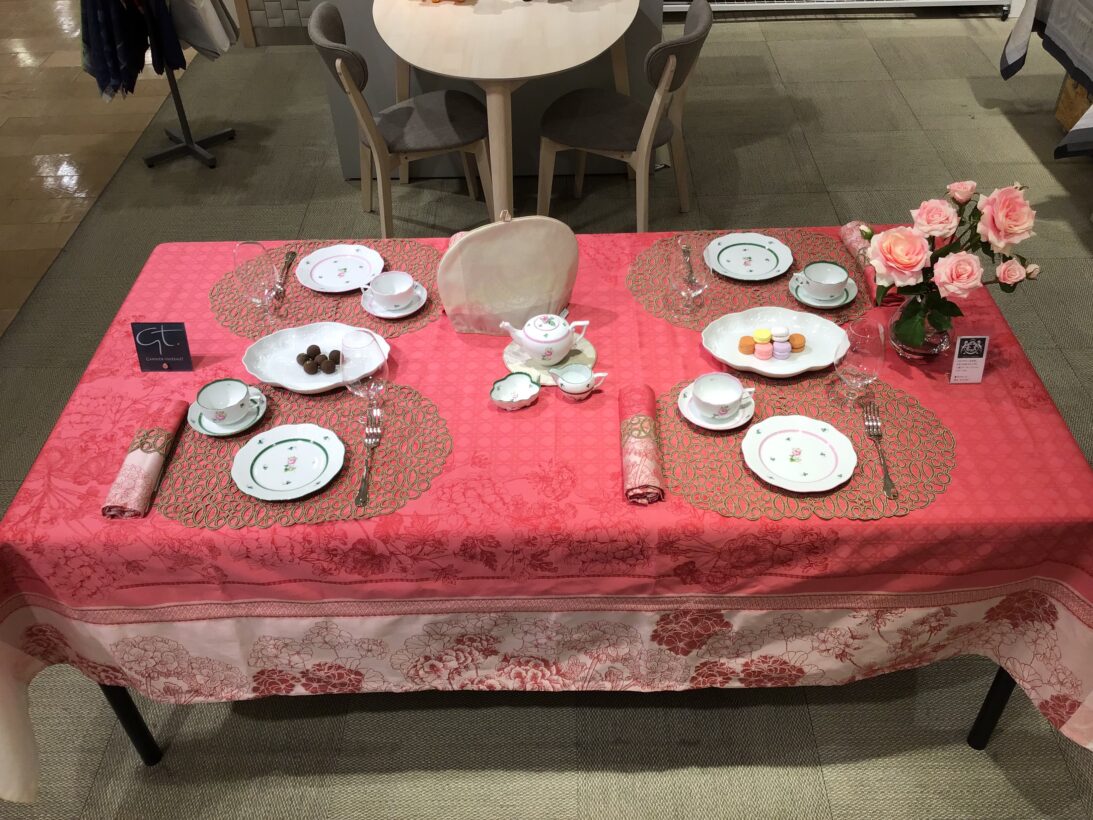 Garnier Thiebaut ガルニエ・ティエボー 阪急うめだ ゼラニウム(ローズ)