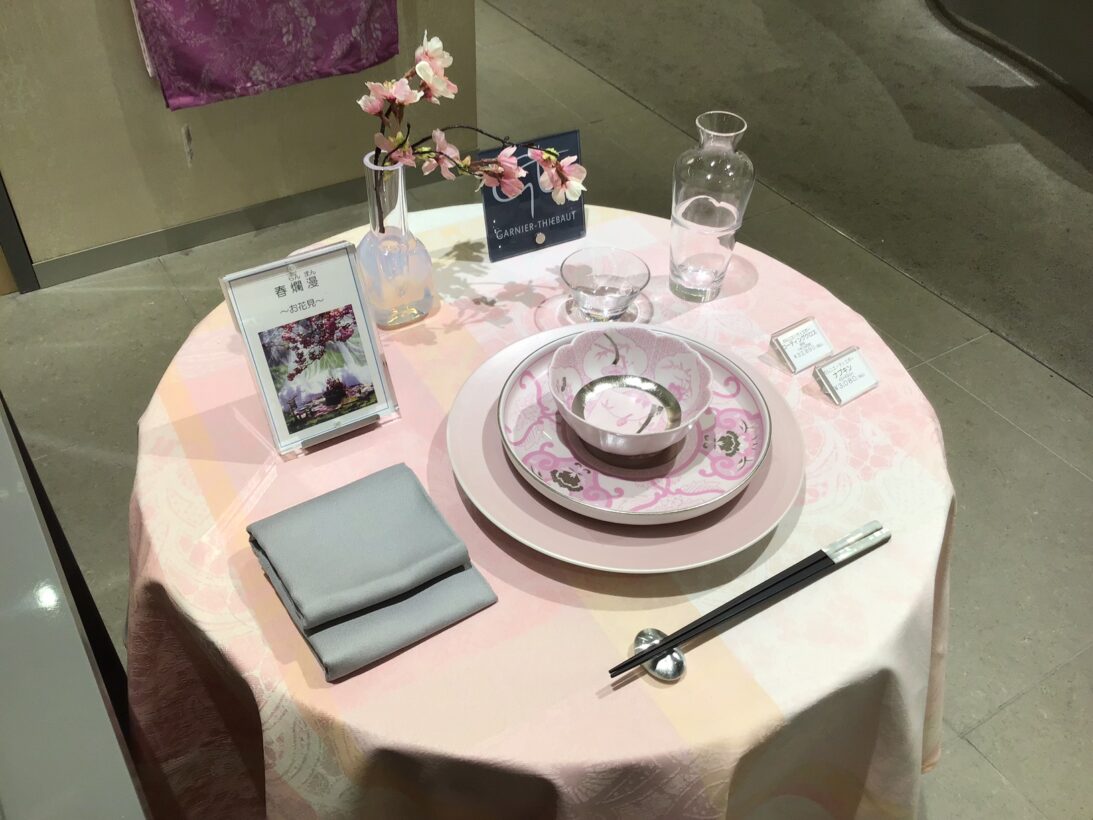 Garnier Thiebaut ガルニエ・ティエボー 銀座三越 ミルダンテルローズ